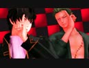 【MMD銀魂】土方・ゾロの少女未遂【MMDワンピ】