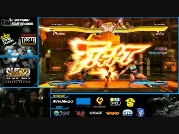 Treta Armageddon day1 ストリートファイター×鉄拳 予選 ときど 2012.9.1