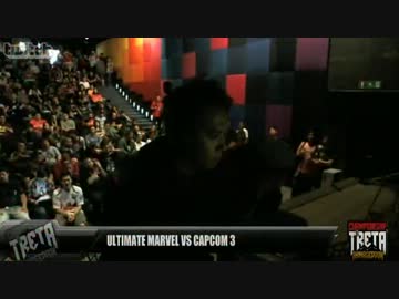 Treta Armageddon day2 UMVC3　TOP16-3 ときど vs Erotiky　2012.9.2