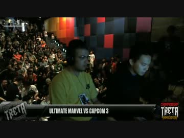 Treta Armageddon day2 UMVC3　TOP16-4 ときど vs Paulow3b　2012.9.2