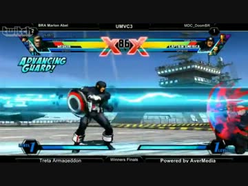 Treta Armageddon day2 UMVC3　WinnersFinal　2012.9.2