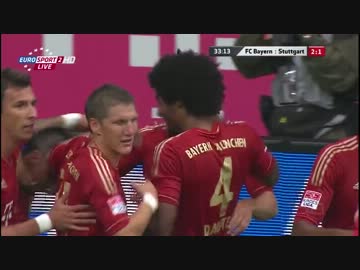 ブンデスリーガ バイエルン・ミュンヘンvsシュトゥットガルト ハイライト