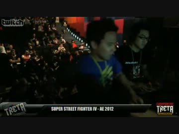 Treta Armageddon day2 スパ4AE2012　ときど vs GamerBee　WinnersFinal　2012.9.2