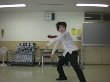 おっさんの眼鏡飛ばし