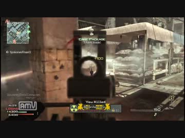 Xbox360 COD MW3　枯れた声で実況プレイ〜オススメLMGその２〜
