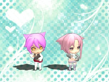 【UTAU-MMD】ねこみみスイッチ【桃色チョーカー】