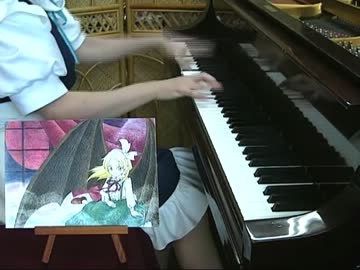 【東方ピアノ】紅響曲＆フラワリングナイト【幻想少女大戦】