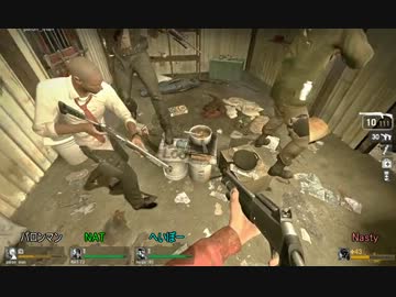 【実況】仲良し4人組でleft 4 dead! キャンペーンノーマル part20