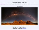 9月11日｢バングル･バングルズに架かる天の川｣-Astronomy Picture of the Day