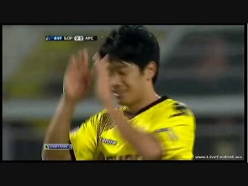 UCL① Arsenalとうどん＆ゴールハイライト【削除した動画再うｐ】