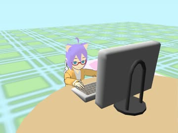 【モブ子】MMDで遊んでみた【映像2】
