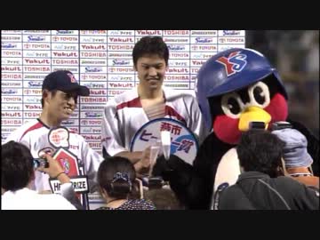 120914 村中・森岡ヒーローインタビュー