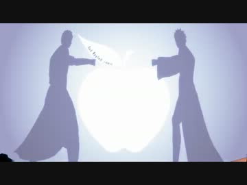 【MMD銀魂】銀さん+副長で「Bad Apple!! Remix」※衣装替えあり