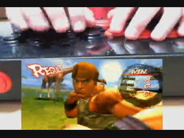 【PS3】 秋田から帰還した日にレバー無しアケコンで遊んでみた 【HitBox】