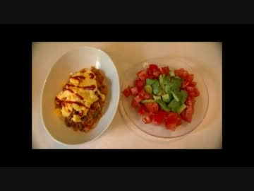 【嫁よ】素人がオムライス（サラダ付）を作ってみた【早く帰ってこい】