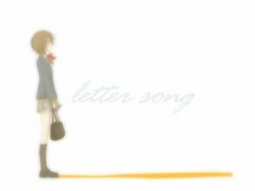 【ニコカラ】letter song(カラオケ キー+4)