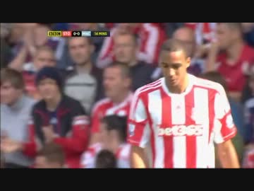 12-13PL 第04節 ストークシティ 対 マンチェスターシティ