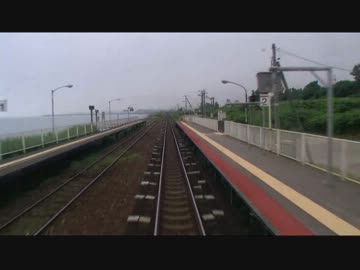 【後面展望】伊達紋別ー東室蘭①【寝台特急北斗星 北海道内第2部 Vol.4】