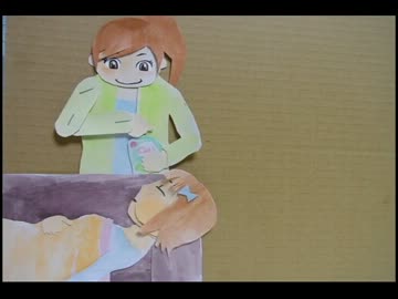 眠りながらもおやつタイム