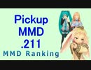 【MikuMikuDance】Pickupランキング.211　(09/03～09/16)【MMD】