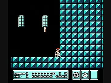 スーパーマリオブラザーズ3　くつマリオで砦の笛を取るTAS