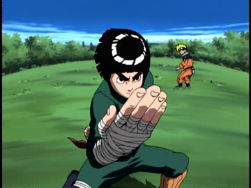 NARUTO　リーVS君麻呂その1