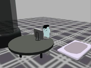 【平面猫】MMDで遊んでみた【トラップ】
