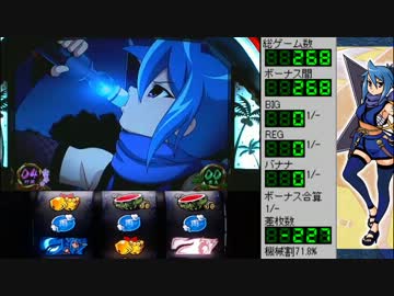 【パチスロ】真田純勇士すぺしゃる　設定６　バナナ５本目