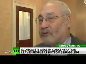 スティグリッツ教授 「貧困化する米国人」