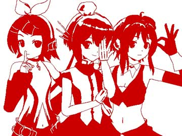 【VOCALOID×Perfume】リン・GUMI・ラピスの「love the world」【Vocafume】