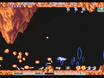 グラディウスⅢ　ノーウエイトプレイ　１～１０面途中まで　1/3