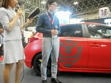 シャア専用車両　【トヨタ公式の痛車】