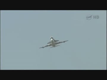 スペースシャトル エンデバー、ヒューストンへ到着 (2/3)