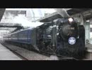 【JR】9736レ D51 498+12系6B「快速SLみなかみ号」  新前橋発車