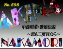パチンコ　中森明菜　歌姫伝説 ～恋も二度目なら～　（No.598)