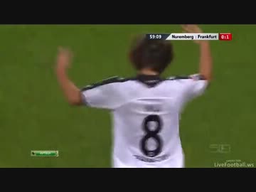 ④ Eintracht Frankfurtと清武＆Nurnbergと乾＆ゴールハイライト