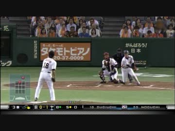 120922 3回表打者13人8得点の猛攻