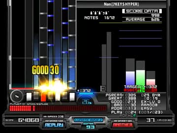 【縦連打】Nan [7KEYS HYPER]【ﾎﾞﾎﾞﾎﾞｯﾎﾞ】