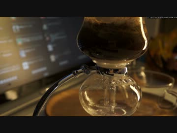 ただコーヒーができるのを待つだけの動画