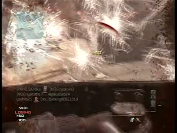 【CoD:MW3】 へっぽこRシールド＆投げナイフ使い in Underground (FFA)