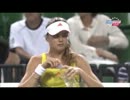 WTAテニス 東レPPO 1回戦 ハンチュコワvsマカロワ(2012.09.24)