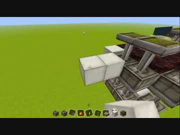 【Minecraft】本棚格納エンチャ台　回路作成編