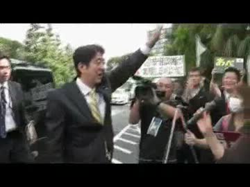 自民党前安倍候補応援街宣（前編）