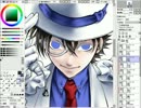 【描いてみた】怪盗キッド描いてみた【お久しぶり】