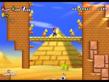酔っ払い男三人の隙あらば殺されるマリオWII実況プレイ03