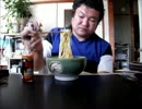 静葉ちゃんが、デスソースを使ったペペロンチーノを食べてるところ