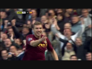 【EPL12-13】 フラムvsマンチェスター・シティ ハイライト