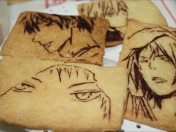 黒バスのキャラクッキー作ってみた