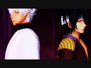 Mmd銀魂 銀さんと高杉でアンチ パラジ ニコニコ動画