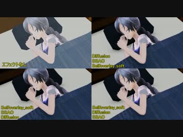 【MMD】エフェクト初心者が描写順について検証してみた